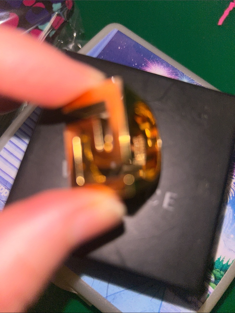 Versace Gold Versace ring size 6 - Picture 3 of 6